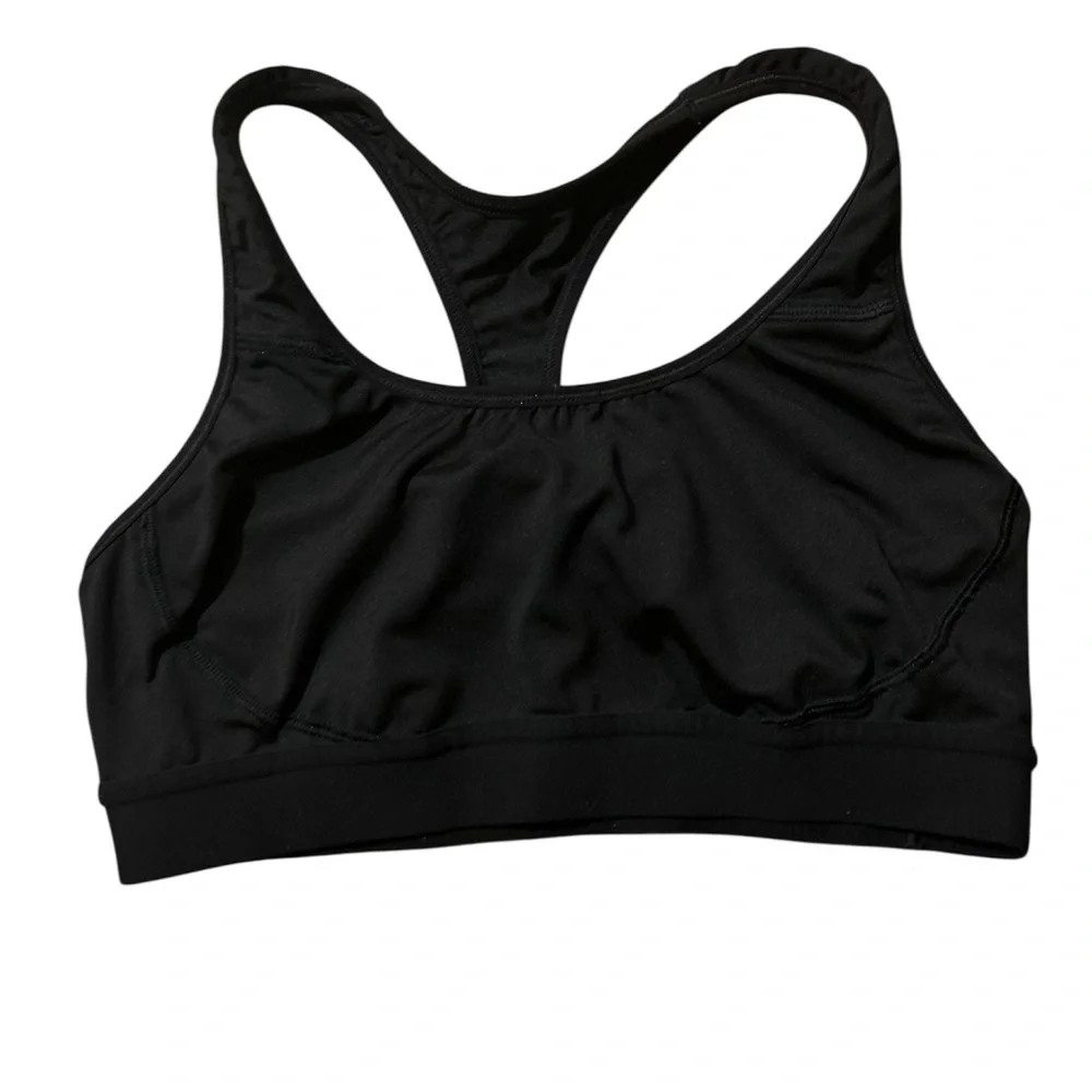 Champion Women's Classic Black Sports Bra Large